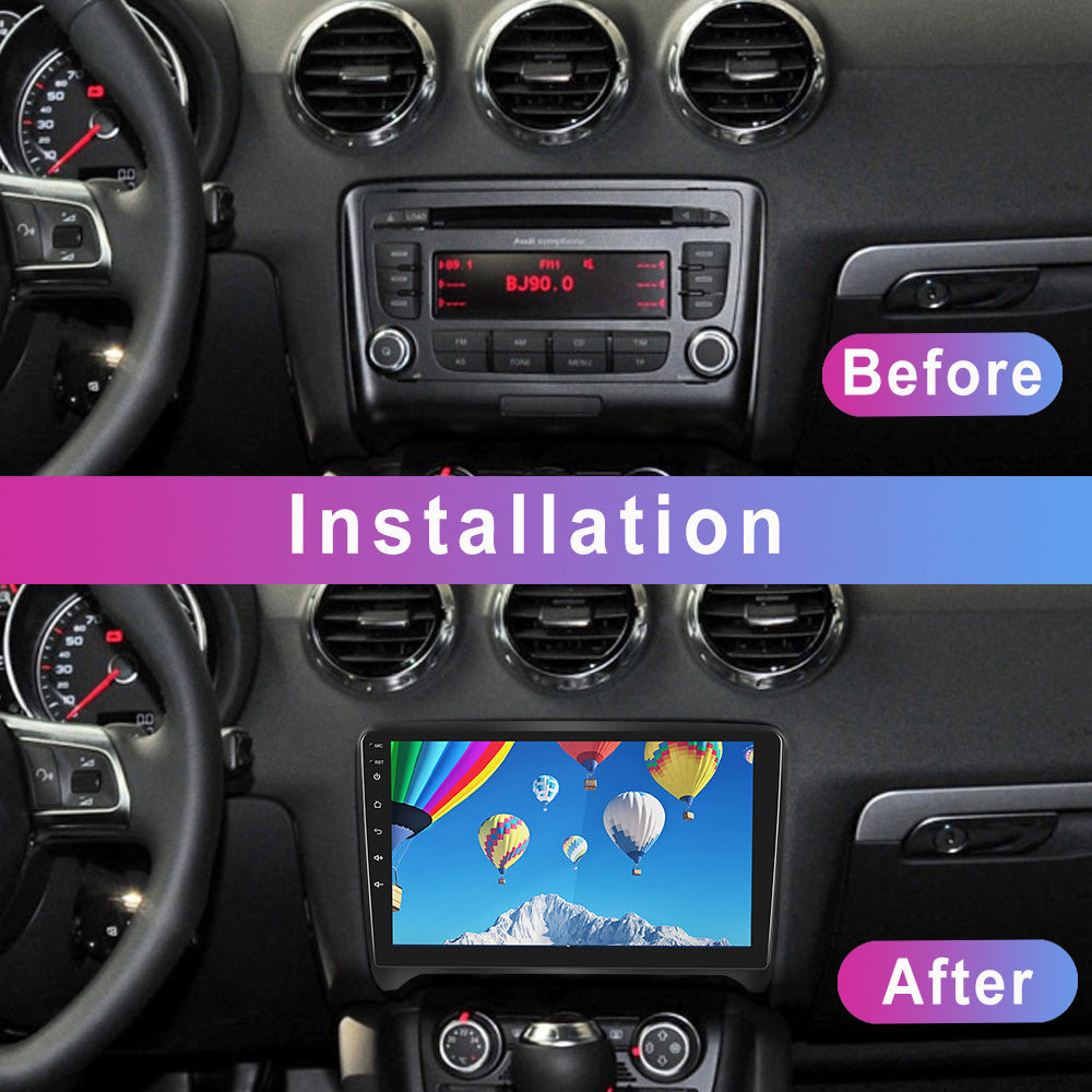 Android 15 Car Radio Systeem – Autoradio – Multimedia Systeem – Navigatie Systeem – Touchscreen Radio – 9 Inch 1280P IPS Scherm – Draadloze CarPlay & AHD Achteruitrijcamera