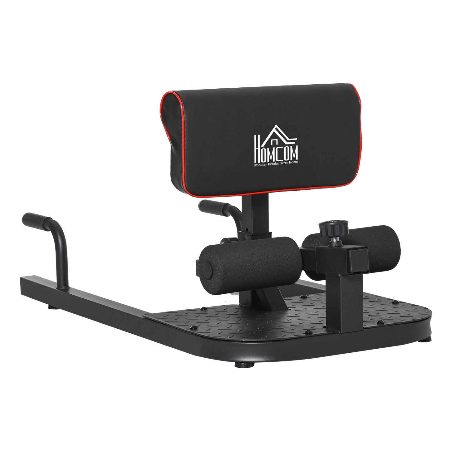 Sissy Squat Trainer – Knie Trainer – Leg Trainer – Buikspier Trainer – Bilspier Trainer – Zwart – 3-in-1 Verstelbaar – Stevig Stalen Frame Tot 120 Kg
