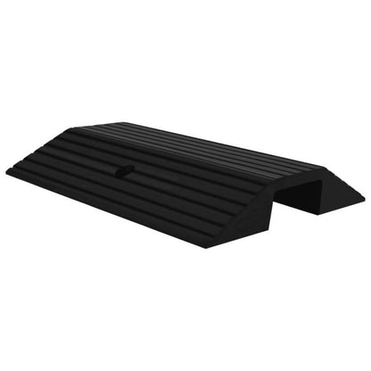 Drempelhulp – Drempelramp – Drempeloplossing – Toegangshelling – Rolstoelhelling – Set Van 3 – Rubber Met Antislip – 49x40x8 Cm