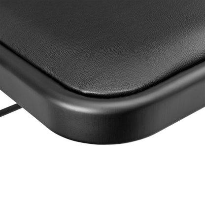 Vergaderstoel – Conferentiestoel – Opvouwbare Stoel – Bureaustoel – Kunstleren Stoel – Set van 6 – Ergonomisch Gepolsterd – Stevig Metalen Frame