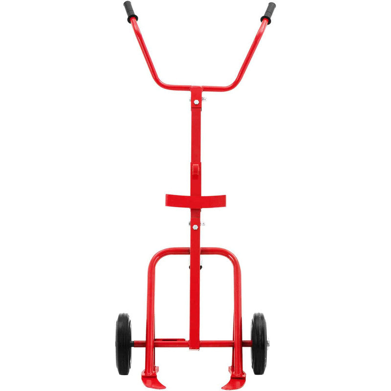 Vatenwagen – Vattrolley – Vatenroller – Transportwagen – Vatenkar – 208 Liter Capaciteit – 200 kg Draagvermogen – Stalen Constructie – Driewielig Design