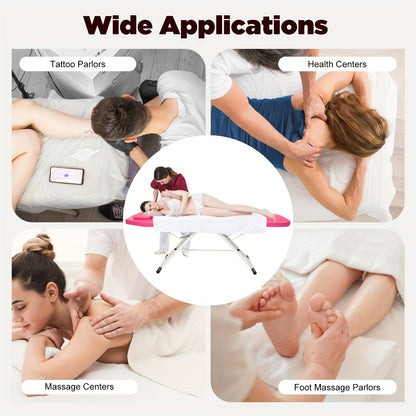 Flexible Design Stable Structure High Load-bearing Capacity Pillow Beauty Bed for Professional Massage Therapists, Masseurs