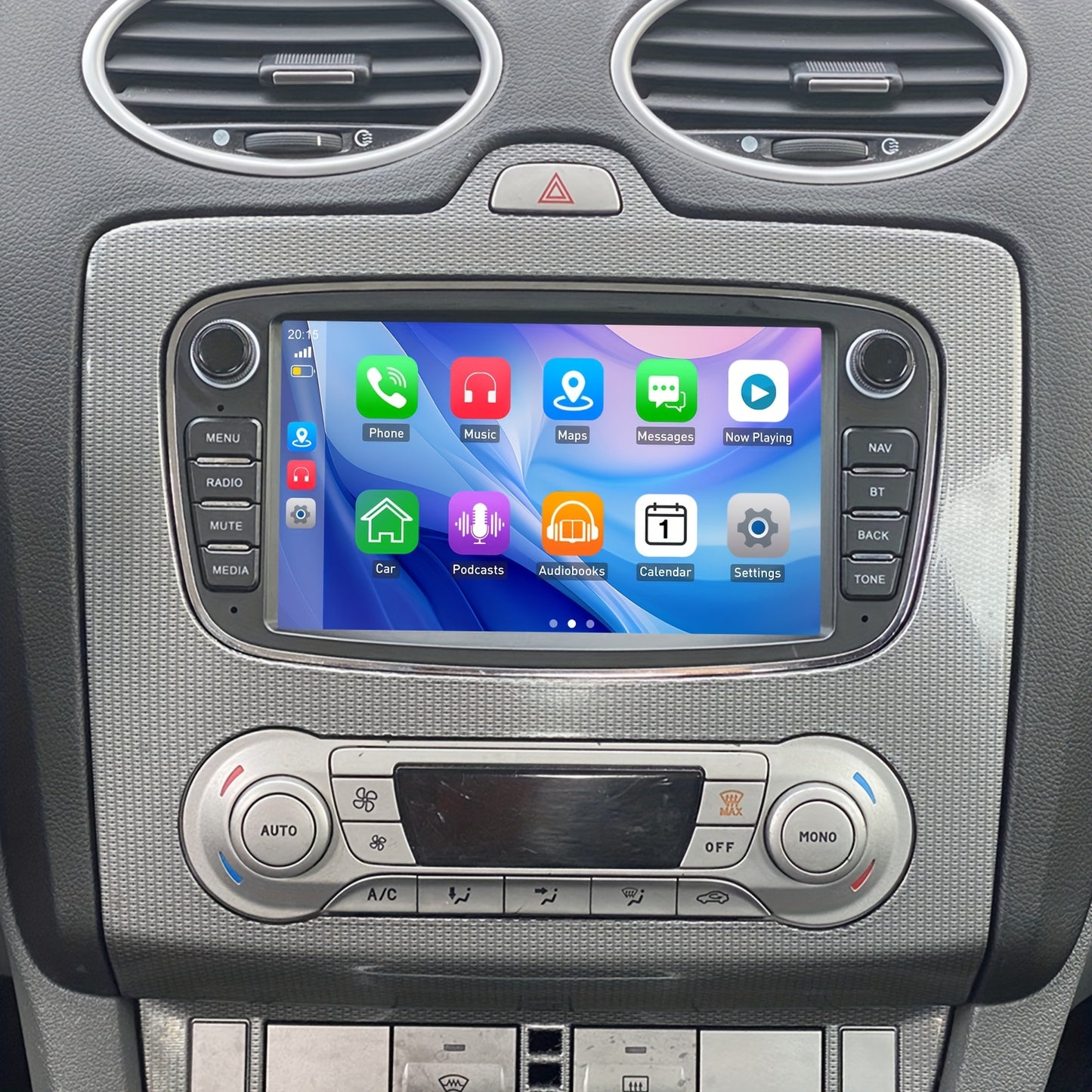 Autoradio – Auto Stereo – Multimedia Speler – 2-DIN Radio – Car Radio – 7-Inch Touchscreen – Android 14 Systeem – 4GB RAM, 64GB Opslag