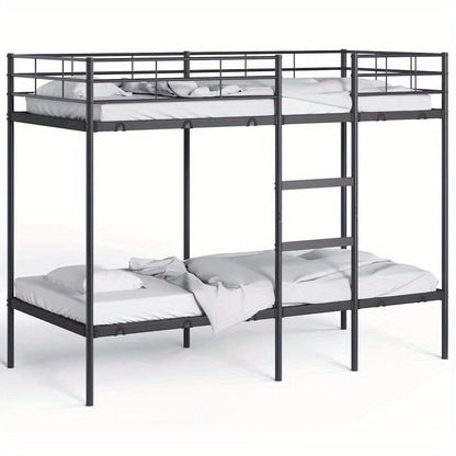 Vintage Bedframe – Houten Bed – Platformbed – Bed Met Laden – Jeugdbed – 180x200 cm – Duurzaam Metalen Frame – 5-Laden Opbergruimte – Brun