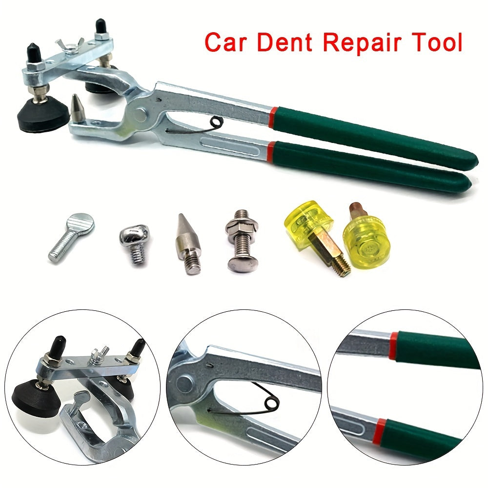 Auto Deurredgerepareertang – Deurklemtool – Deurredgereedschap – Carrosserie Tang – Autoreparatietang – Gietijzer en Kunststof – Comfortabele Rubberhandgreep