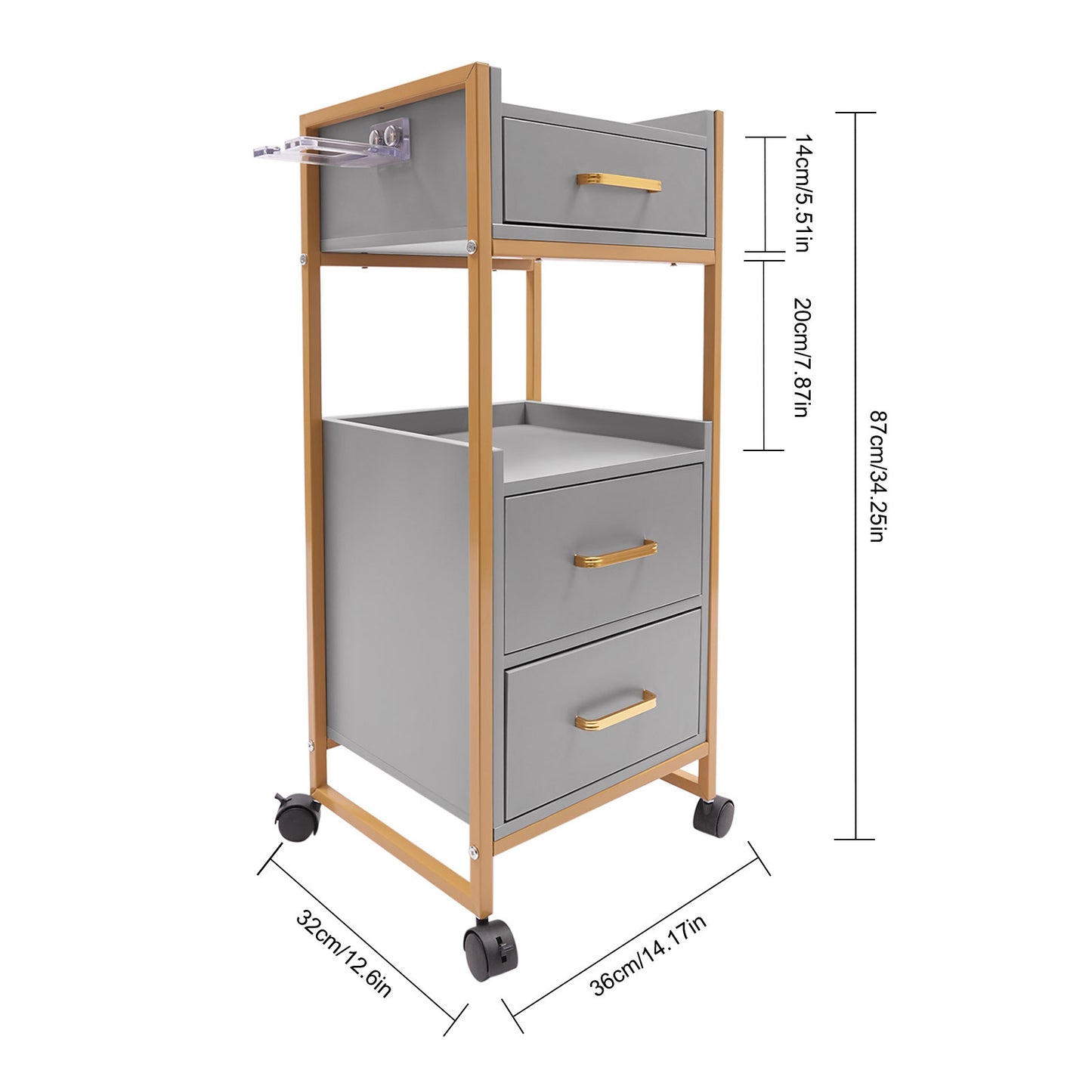 Salontafel – Koffietafel – Bijzettafel – Woonkamertafel – Tafel – Verstelbare Hoogte – Uitschuifbare Opbergruimte – Glanzend Wit – Lift-Top Design