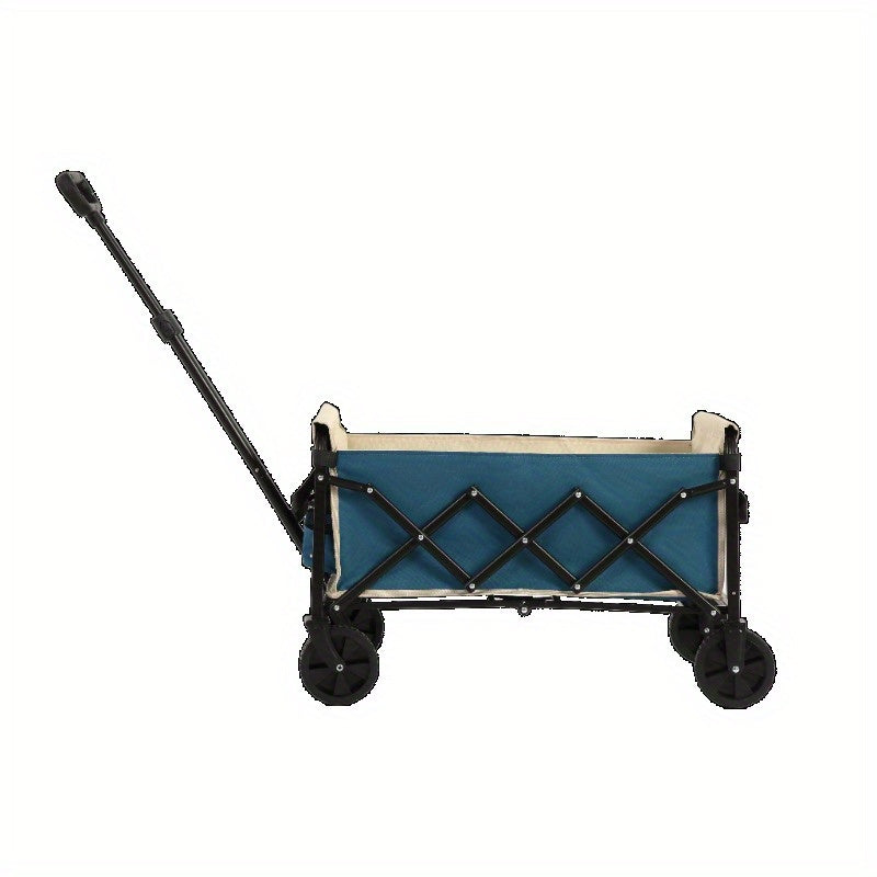 Bolderwagen – Bolderkar – Transportkar – Strandkar – Trekkar – Opvouwbaar – All-Terrain Wielen – Lichtgewicht & Stevig Frame