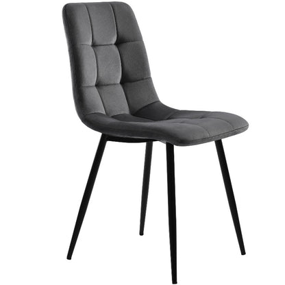 Eettafelset – Eethoek – Diningset – Keukentafelset – Zitgroep – Ronde Tafel 80 cm – MDF Marmerlook Blad – Gouden Metalen Poten – Grijze Comfortabele Stoelen