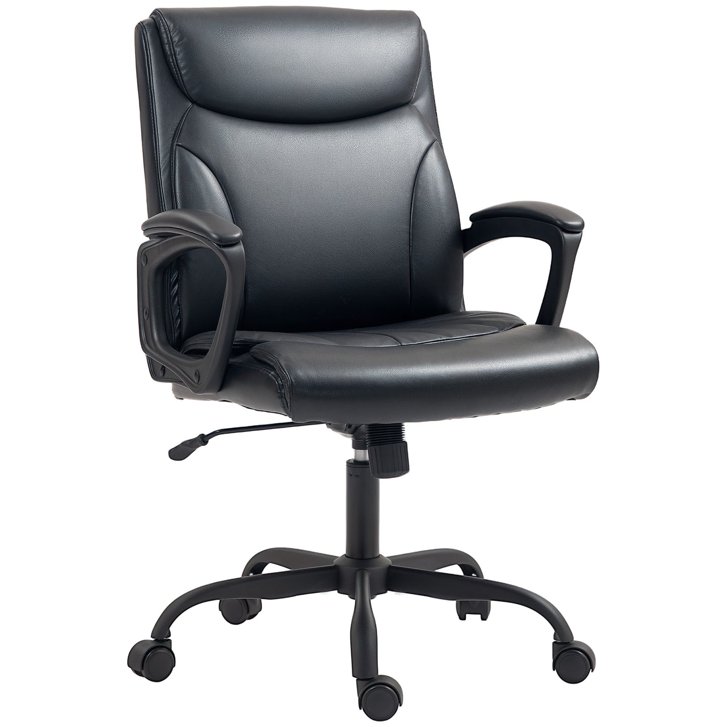 Ergonomische Bureaustoel – Bureaustoel – Office Chair – Werkstoel – Computerstoel – Verstelbare Hoogte 95,5-105 cm – Kantelfunctie en 360° Draaibaar