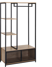 Opbergkasten - Kledingkasten - Kledingrek metaal - Kledingkasten Slaapkamers - Kapstok - Kledinghangers - Afmetingen 90x40x167cm