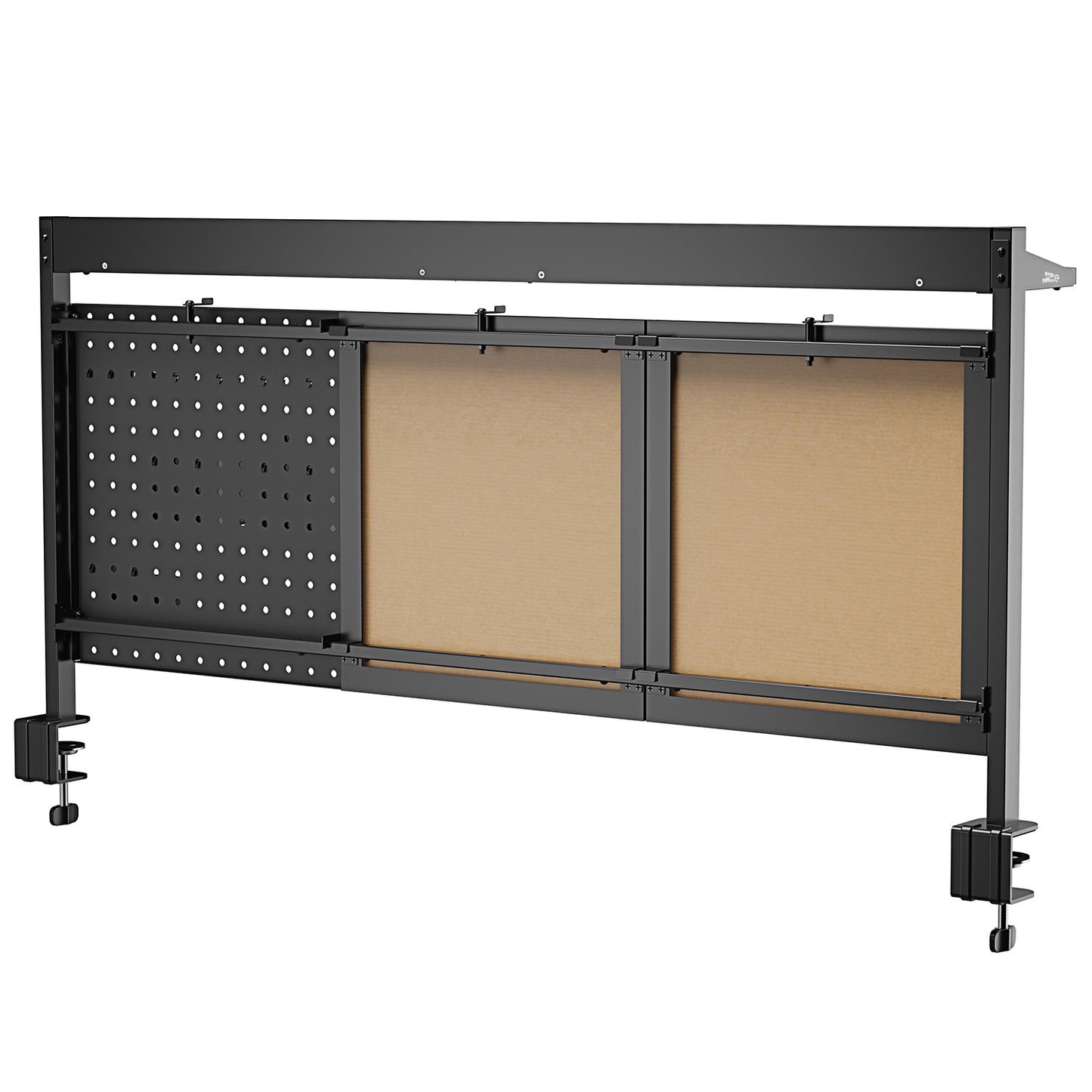 Bureau Organizer – Desk Organizer – Pennenbak – Brievenbak – Opbergrek – Multifunctioneel Met Whiteboard En Kurkbord – Klembevestiging Zonder Boren – Inclusief Accessoires