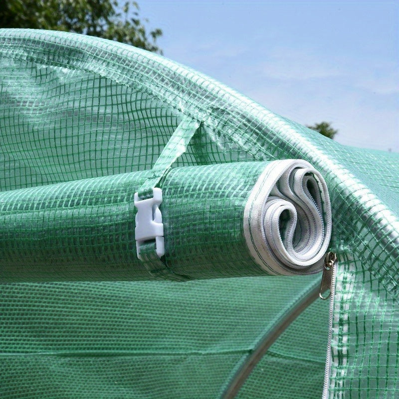 Kas – Kweekkas – Broeikas – Tuinkas – Plantenkas – Lichtgewicht Polyethyleentereftalaat – 395x195x190 cm – 6 Ventilatieraampjes Met Insectengaas