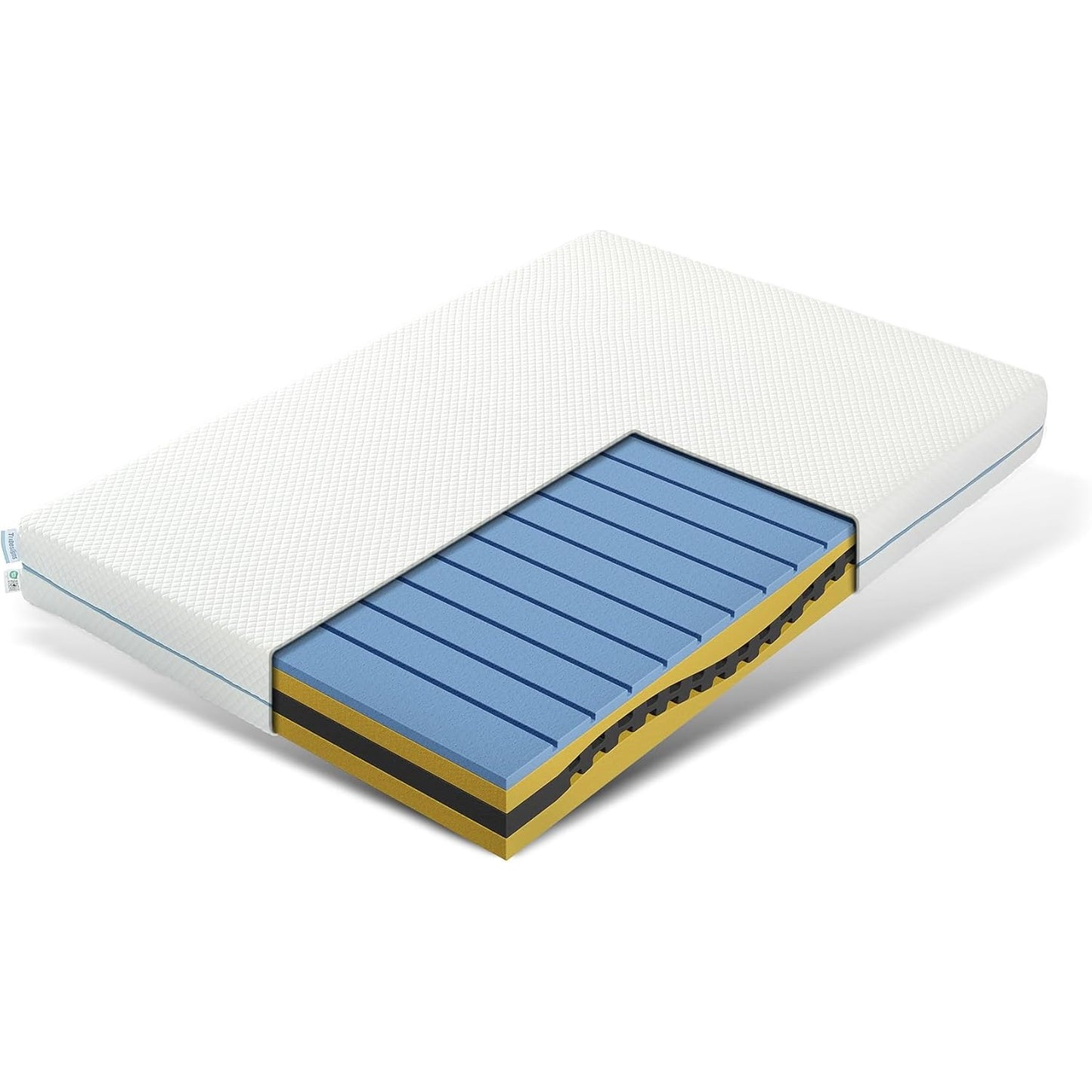 Matras – Memory Foam Matras – Matrassen – Tweepersoonsmatras – Eenpersoonsmatras – Ergonomisch S-Vormig – 7-Zones H3 Medium Stevig – 120x200 cm – Omkeerbaar