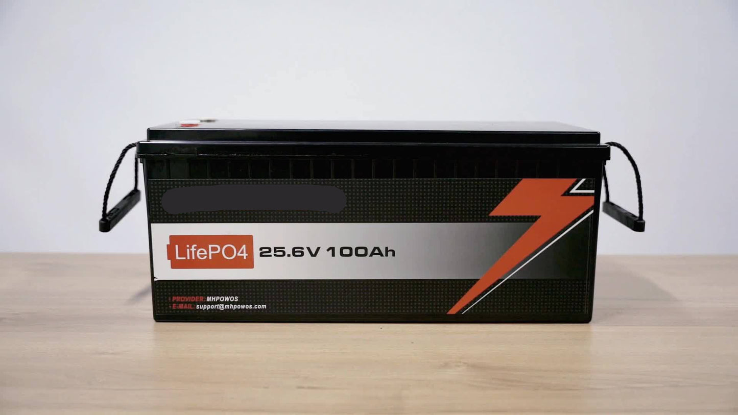 12V LiFePO4 Accu – Camper Accu – Zonne-energie Accu – Boot Accu – Lange Levensduur – Parallel Schakelbaar - QUORE