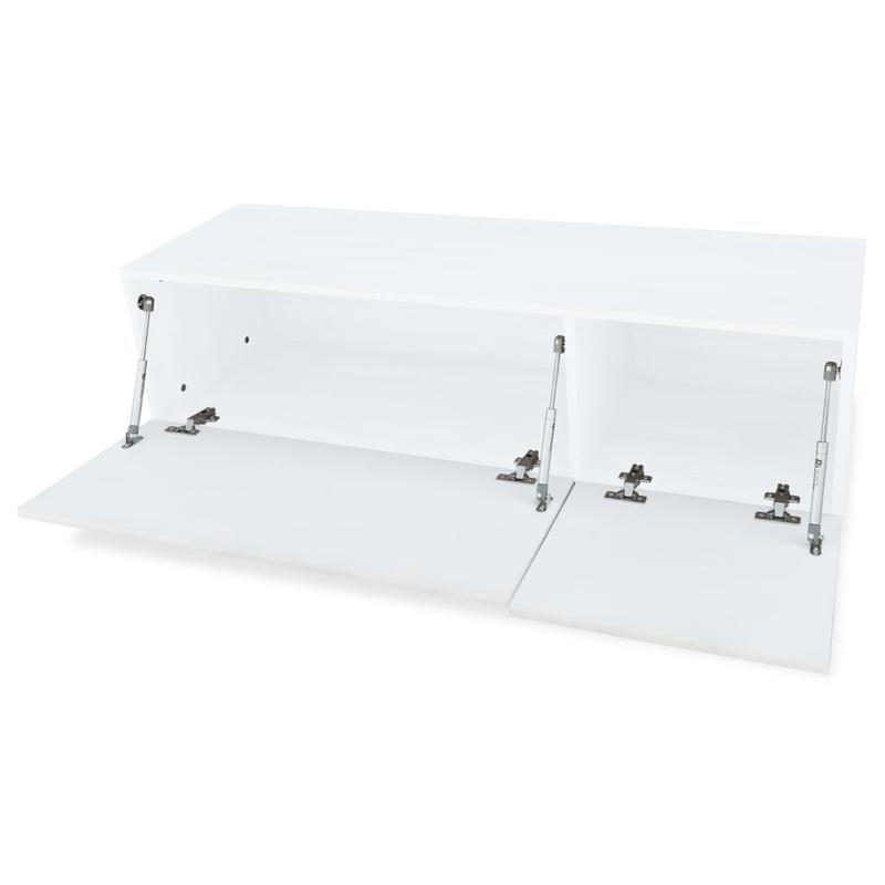 TV Kast – Tv Meubel – Mediameubel – TV Dressoir – Tv Meubel Set – Hoogglans Wit – Houtmateriaal 120x40x34 cm