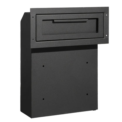 Sleuteldoos – Sleutelbox – Sleutelkluis – Sleutelhouder – Sleutelopslag – Zwart – Stalen Behuizing – 4,57 cm Baardcilinder Slot – Weerbestendig – 30,48x15,24x40,64 cm