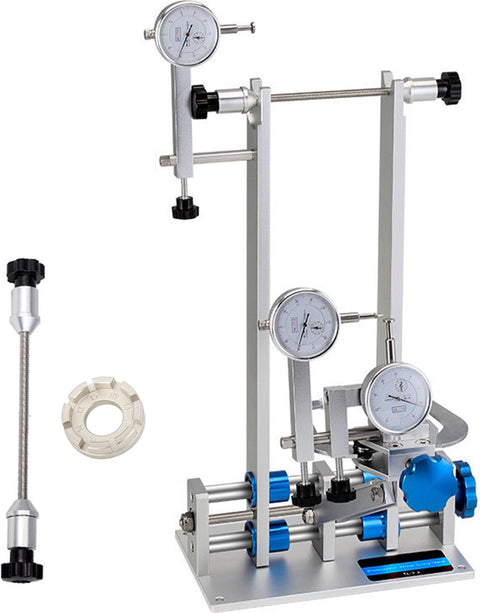 Trauning Stand - Racefiets Wiel - Reparatie Tool - Wiel Reparatie - Blauw - Velgen Correctie - Kalibratie Stand