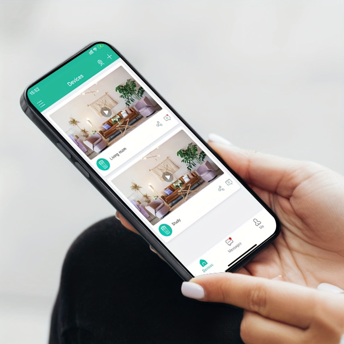 Beveiligingscamera – Camerabewaking – Buitencamera – Huisbeveiliging – Draadloze Camera – 4-delig – Zonne-energie – Kleurennachtzicht & Mensdetectie
