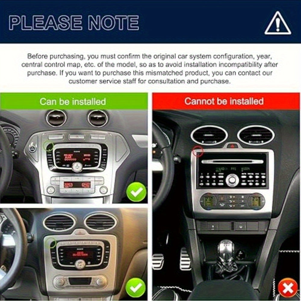 Autoradio – Auto Radio – Multimedia Speler – Inbouw Radio – Android Autoradio – 7 Inch Display – Draadloos CarPlay & Android Auto