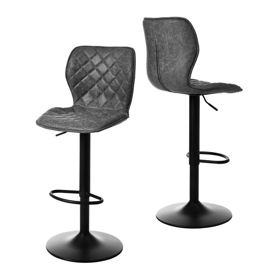 Goeurvant Modern 360° Swivel Bar Stool with Adjustable Height and Metal Base, PU Upholstery, Kitchen Stool, Kitchen Bar Stools, Kitchen Stools, Home Bar Furniture, Bar Seating, Metal Base Stool, Modern Bar Chair, Contemporar