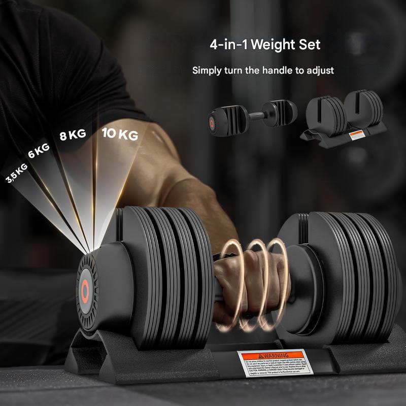 Verstelbare Dumbbell – Dumbbell Voor Vrouwen – Gewicht Verstelbaar – Fitness Gewicht – Workout Dumbbell – Compact Design – Comfortabele Padding