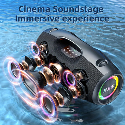 Draadloze Speaker – Bluetooth Speaker – Draagbare Speaker – Outdoor Speaker – Subwoofer – 250W Vermogen – 48000mAh Batterijduur