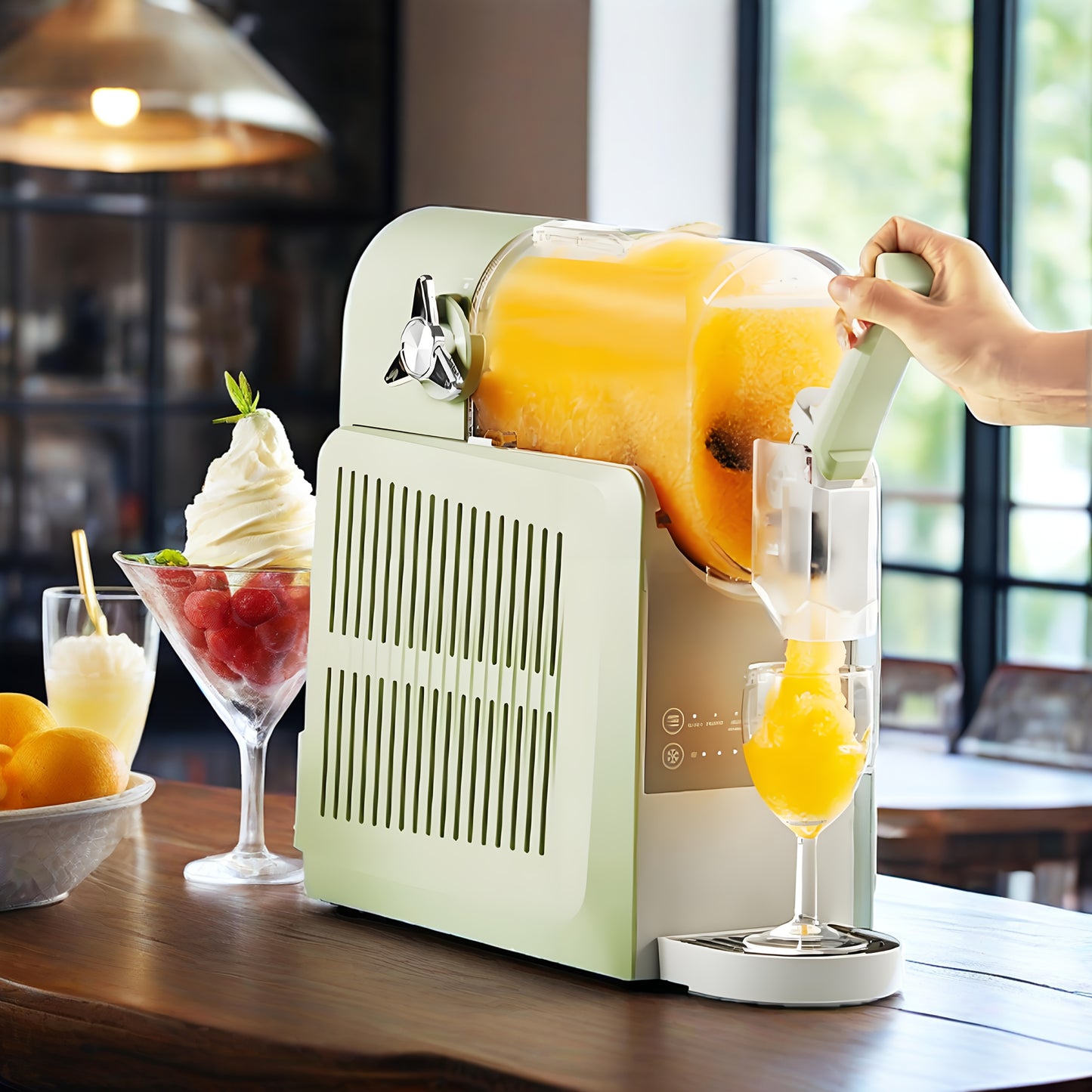 Slushymachine – Slush Puppy Machine – Ijsmachine – Slushy Maker – Milkshake Maker – 2,5L Capaciteit – 5-in-1 Functies Met Snelle Bereiding En Automatische Reiniging