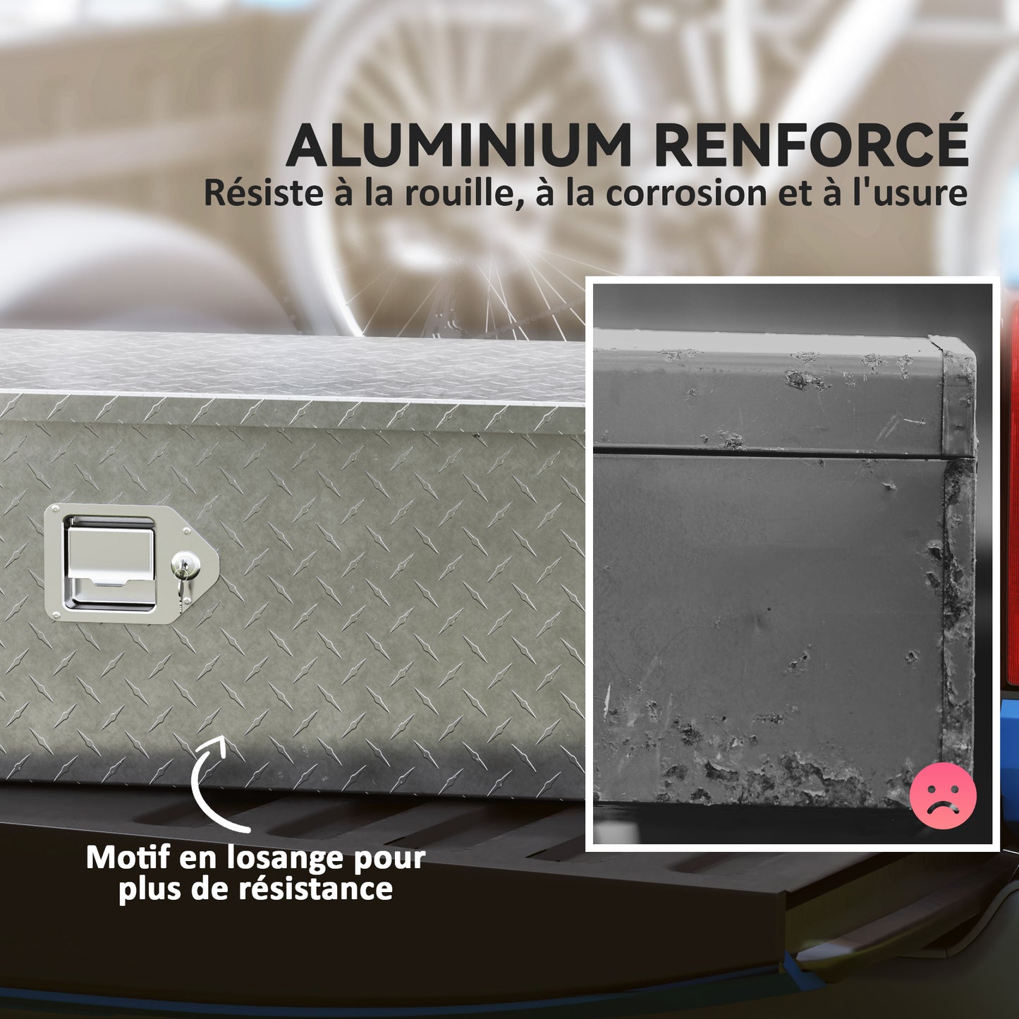 Aluminium Opbergbox – Gereedschapskist – Opslagbox – Opbergkist – Transportbox – Robuust En Lichtgewicht – Waterdicht Met Slot