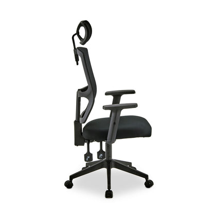 Bureaustoel – Ergonomische Stoel – Office Chair – Gamingstoel – Draaistoel – Verstelbare Hoofdsteun – Mesh Rugleuning