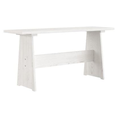 Eettafel – Houten Tafel – Grenen Tafel – Eetkamertafel – Keukentafel – Massief Grenenhout – Compact Formaat – Witte Kleur