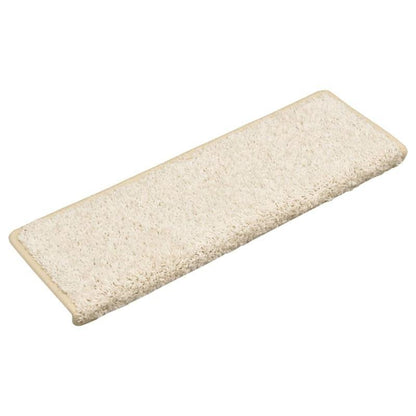 Trapmatten – Trapbekleding – Antislip Matten – Traplopers – Wit – 15 Stuks – 65x21x4 cm – Veilig & Comfortabel