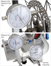 Trauning Stand - Racefiets Wiel - Reparatie Tool - Wiel Reparatie - Blauw - Velgen Correctie - Kalibratie Stand