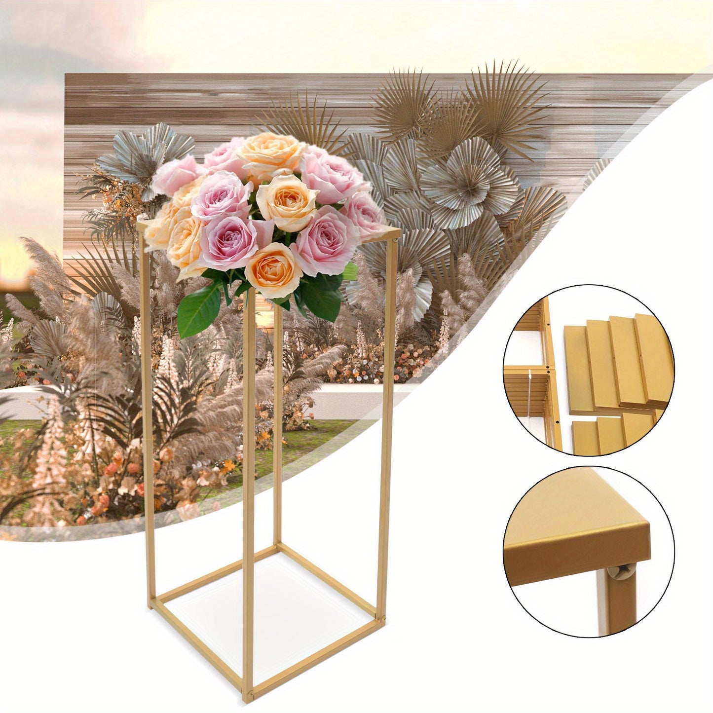 Metal Wedding Flower Stand, Wedding Flower Stand, 10pcs Flower Racks