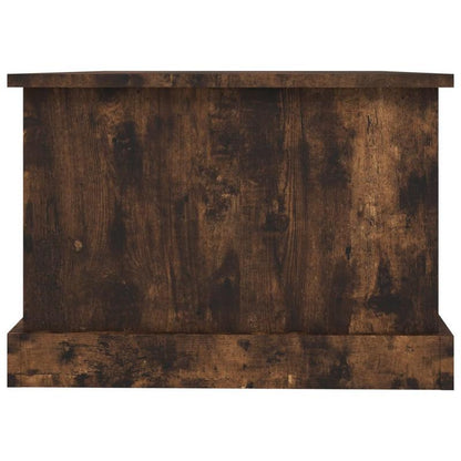 Coffee Table 90X50X35 Cm Edited Wood Gerookt Oak-Colored Practical, Removable, Suitable for All Seasons
