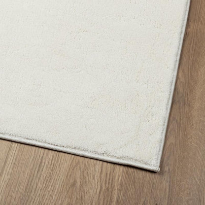 Vloerkleed – Tapijt – Karpet – Mat – Kleed – Crème Kortpolig – Antislip – Machinewasbaar – 240x340 cm – Polyester