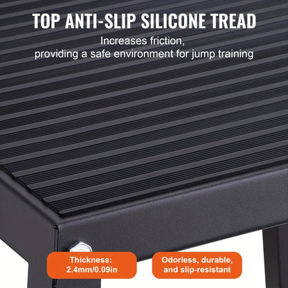 Plyobox – Plyometric Jump Box – Fitness Box – Jumpbox – Springbox – Verstelbare Hoogtes 30/45/60 cm – Robuust Stalen Frame met Anti-Slip Oppervlak