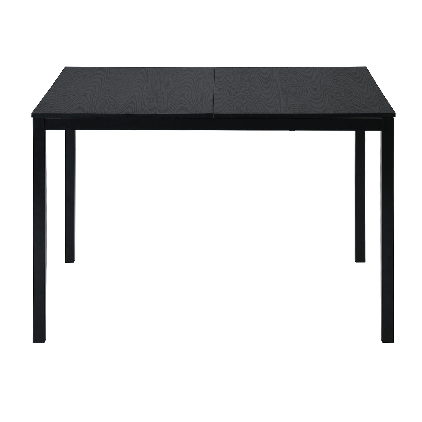 Verstelbare Eettafel – Uitschuifbare Tafel – Eetkamertafel – Uitklapbare Tafel – Industriële Tafel – Scandinavisch Design – 120-160 cm Lengte – Mat MDF Blad