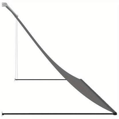 Uitschuifbare Zonwering – Terrasoverkapping – Markies – Balkonzonwering – Tuinzonwering – Waterdicht & Vuilbestendig – 300x150 cm Antraciet Polyester met Staal Frame