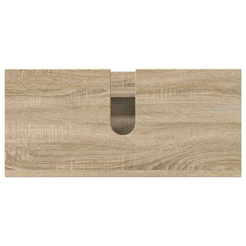 Modern Minimalist Bathroom Furniture Set, Extra Large Bathroom Furniture Set with Storage, Stable Foot Design, Suitable for Bathrooms. Bathroom Furniture Set with Drawer 4pcs Sonoma Oak 30 X 35 X 192 Cm