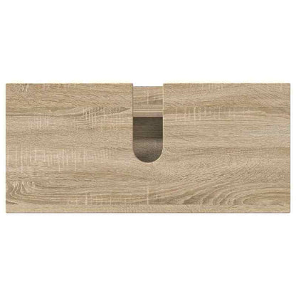 Modern Minimalist Bathroom Furniture Set, Extra Large Bathroom Furniture Set with Storage, Stable Foot Design, Suitable for Bathrooms. Bathroom Furniture Set with Drawer 4pcs Sonoma Oak 30 X 35 X 192 Cm