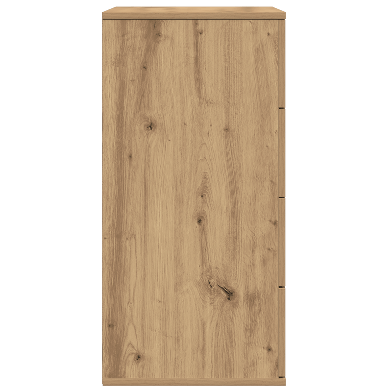 Sideboard Ambachtelijk oak 60 x 39 x 80cm Bewerkt wood Removable storage practical