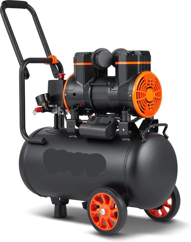 Luchtcompressor - Stille Luchtcompressor - 900W - 70Db - 2800RPM - Luchtblazer - Bandenpomp - Olievrij