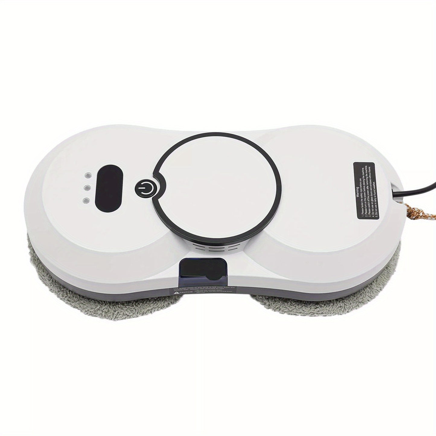 Raamreinigingsrobot – Ramenrobot – Glazenreiniger – Stofzuigerrobot – Dweilrobot – 2-in-1 Stofzuigen en Dweilen – Wit Modern Design – Sterke Draagkracht 6 kg