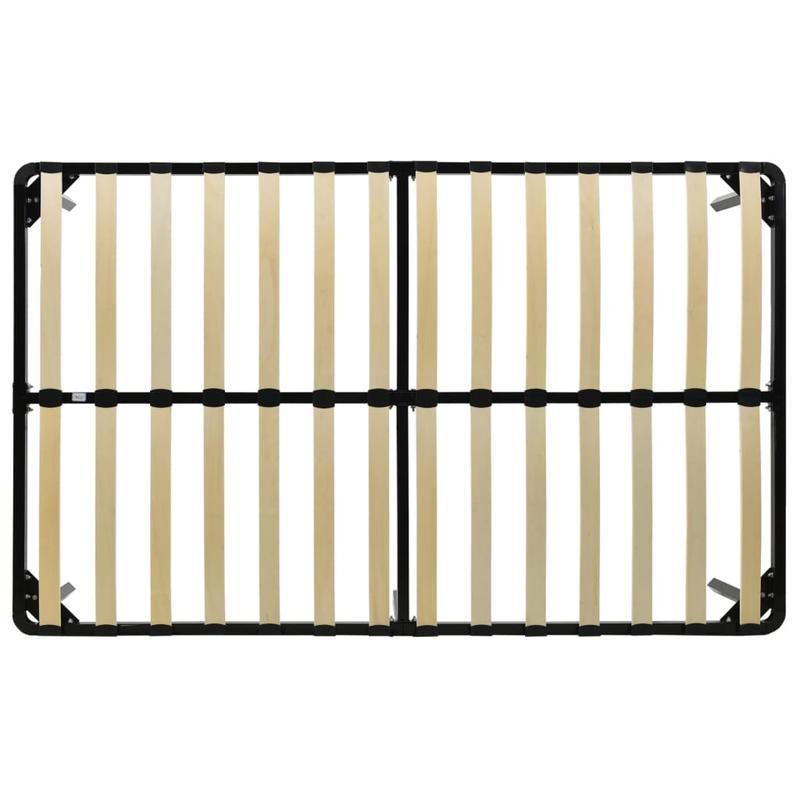 Extra Long Modern Minimalist Bed Frame - Heavy-Duty All-Metal Platform, Easy Assembly, Space-Saving Design for Large Bedrooms, Hotels, Guest Rooms - Industrial Chic Furniture (160x200cm/ 63x79in), Bed Room Decor, Hotel Bedroo