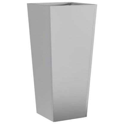 Bloemenrek – Plantenrek – Bloemenstandaard – Plantentafel – Plantenhouder – Gegalvaniseerd Staal – Weerbestendig – Set Van 2 – 35x35x75 cm