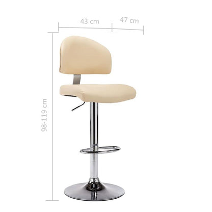 Modern Cream White Bar Stool with Backrest - Heavy-Duty Hardwood Construction, Easy Assembly, Cushioned - for Home Bars, Restaurants, Cafes - Sturdy & Elegant Modern Design, Cafe ing, Restaurant Furniture, Square Shape