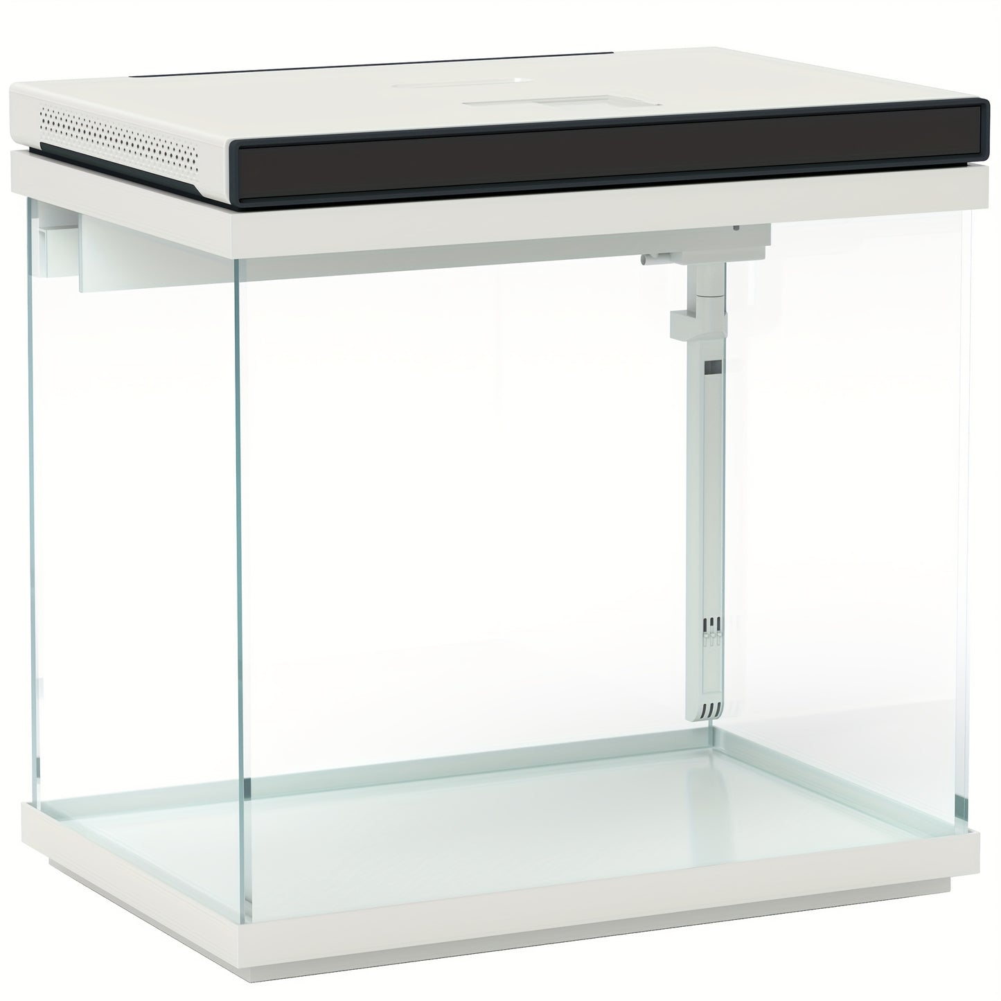 Aquarium – Vissenkom – Vissenbak – Visglas – Viskit – Rechthoekig – 26 Liter – Inclusief Filter en Pomp – Wit