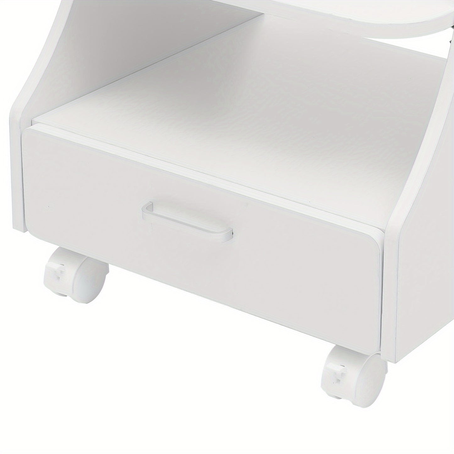 Portable Esthetician Trolley Cart, Salon Nail Foot Trolley Cart, Manicure Pedicure Cart, Salon Equipment, Foot Bath Cart, Compact Trolley, Professional Esthetician Cart, Durable Construction, Easy to Clean, Pedicure Station,