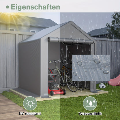 Kippenhok – Hokken – Dierenren – Kippenren – Buitenren – 3m x 4m – Waterdicht PE Doek – Veiligheidslot
