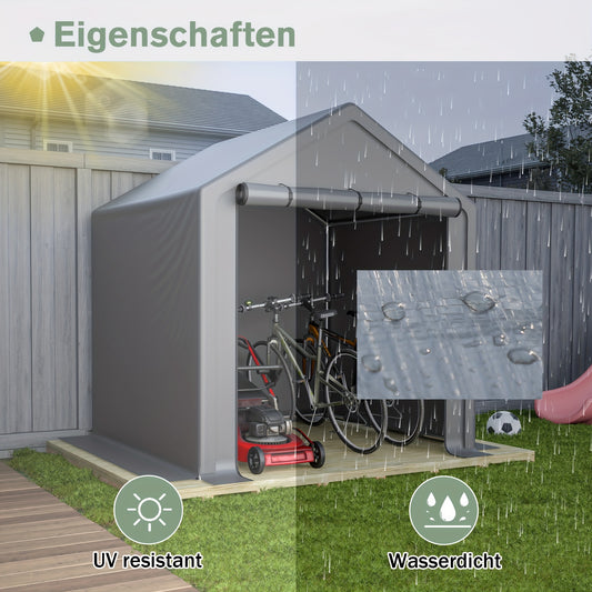 Kippenhok – Hokken – Dierenren – Kippenren – Buitenren – 3m x 4m – Waterdicht PE Doek – Veiligheidslot